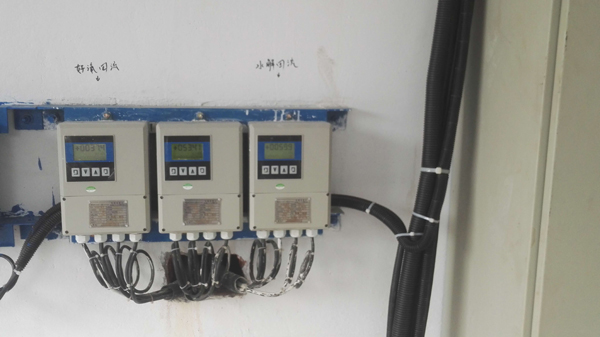 燁立分體式電磁流量計使用現(xiàn)場